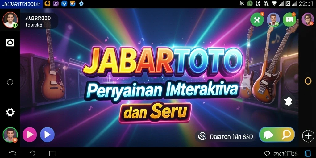 Tampilan gameplay interaktif dan seru di JABARTOTO.