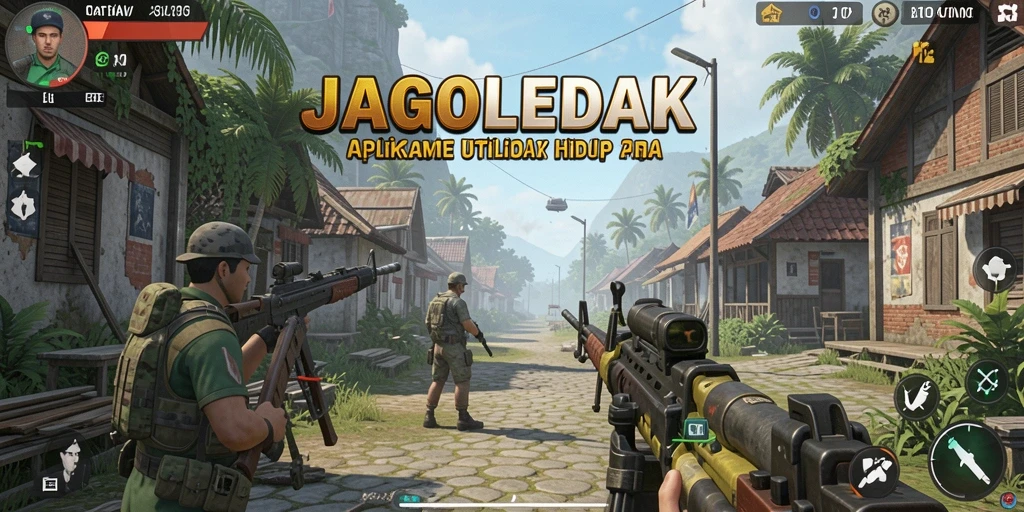 Tampilan antarmuka JAGOLEDAK yang intuitif dan mudah digunakan.