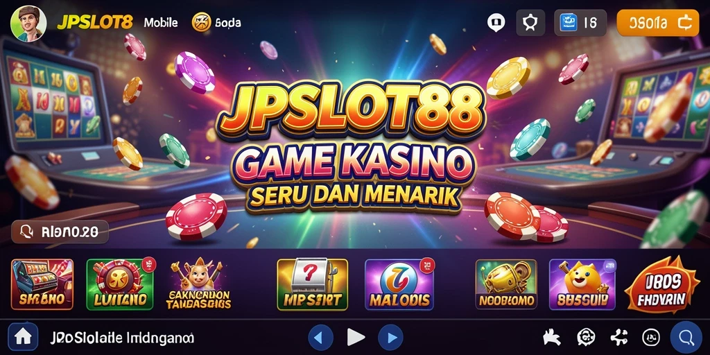 Tampilan gameplay seru JPSLOT88 dengan tema menarik.