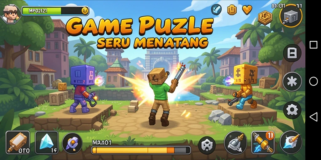 Tampilan gameplay MPO2121 yang menantang dan menarik.
