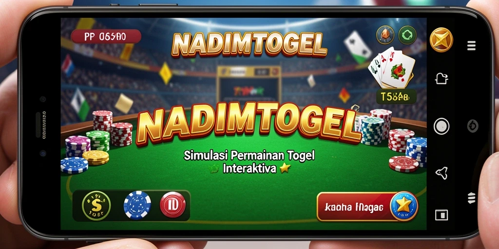 Gameplay menarik dari aplikasi simulasi NADIMTOGEL.
