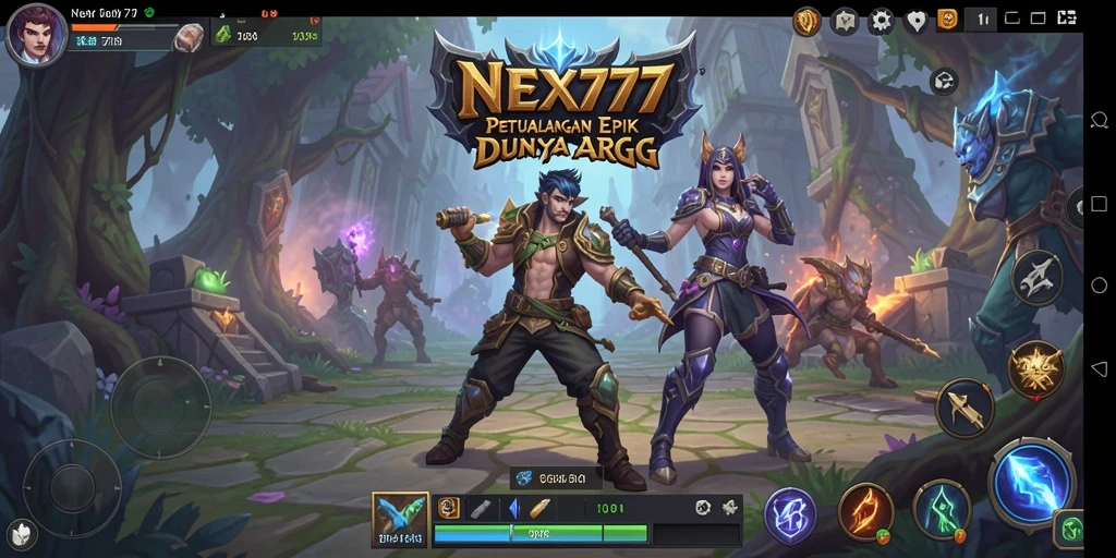 Tampilan gameplay NEX777 yang mendebarkan dan penuh aksi.