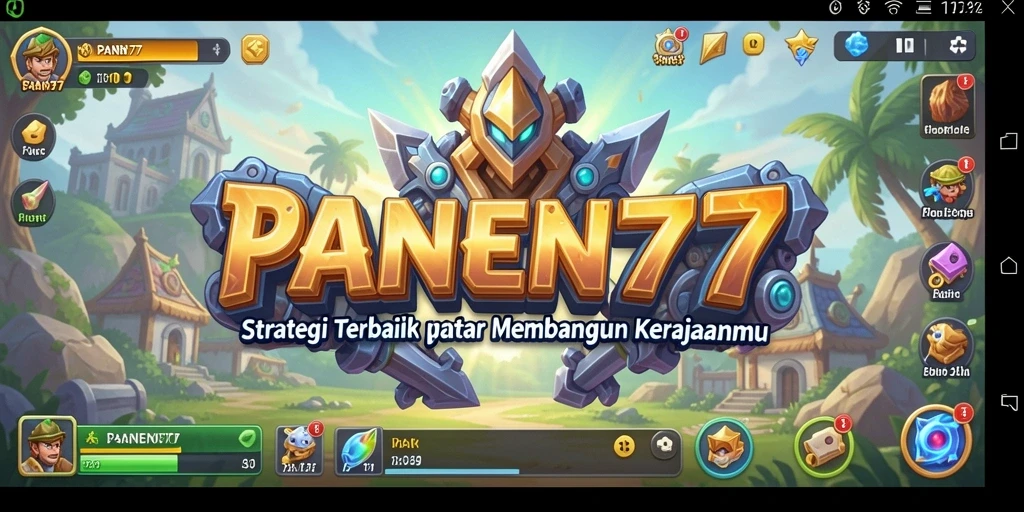 Tampilan gameplay seru PANEN77 dengan strategi mendalam.