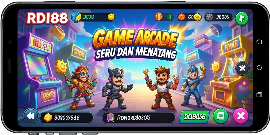 Screenshot RDI88 menampilkan gameplay yang seru dan mendebarkan di level yang penuh tantangan.