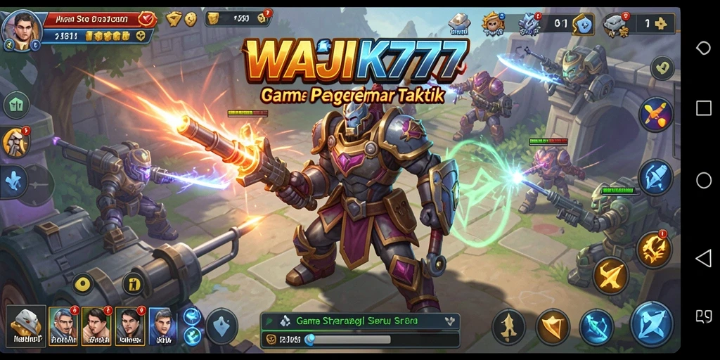 Tampilan gameplay seru dan strategis dalam WAJIK777.